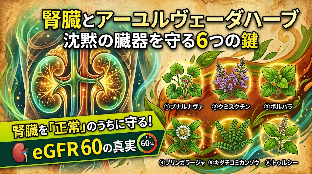 腎臓とアーユルヴェーダハーブ
