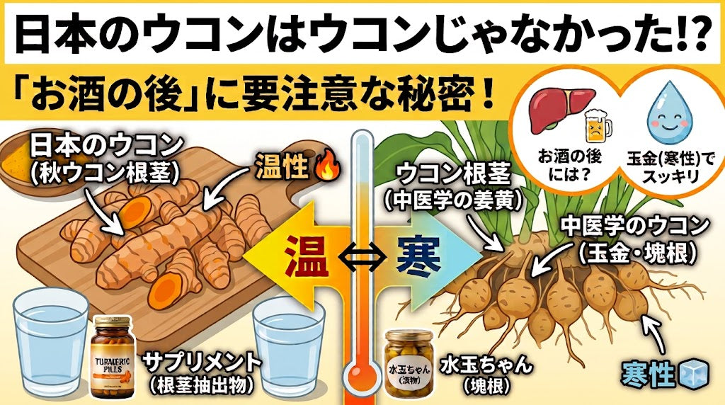 日本のウコンは本当はウコンではなかった？というお話